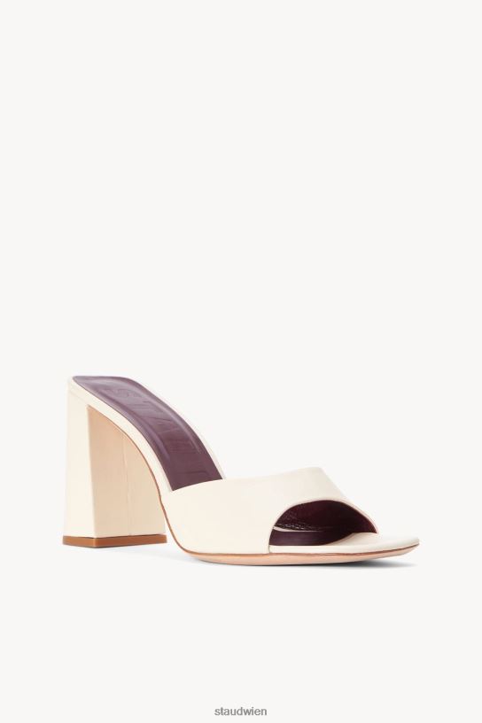 Frauen Sloane-Absatz Creme 466Z880 STAUD Schuhe