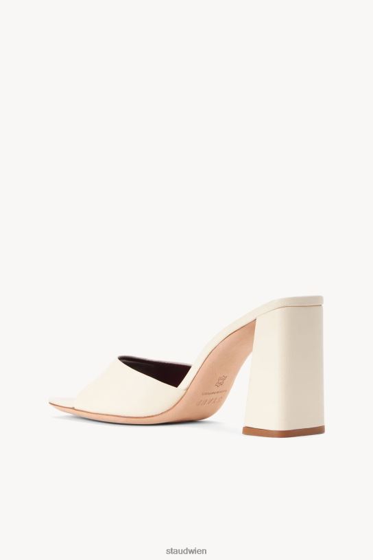 Frauen Sloane-Absatz Creme 466Z880 STAUD Schuhe
