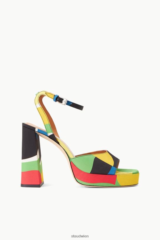 Frauen Solange Plattform Marmorwellen-Taft 466Z744 STAUD Kleidung