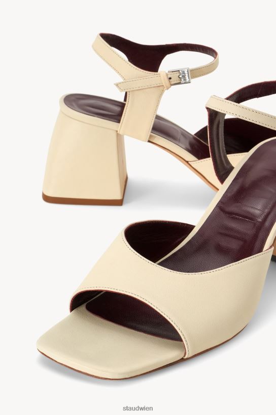 Frauen Twyla-Absatz Creme 466Z873 STAUD Schuhe