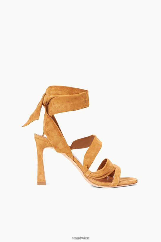 Frauen Wildleder mit Rellie-Absatz Cashew 466Z886 STAUD Schuhe