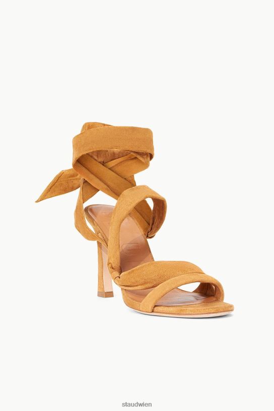 Frauen Wildleder mit Rellie-Absatz Cashew 466Z886 STAUD Schuhe