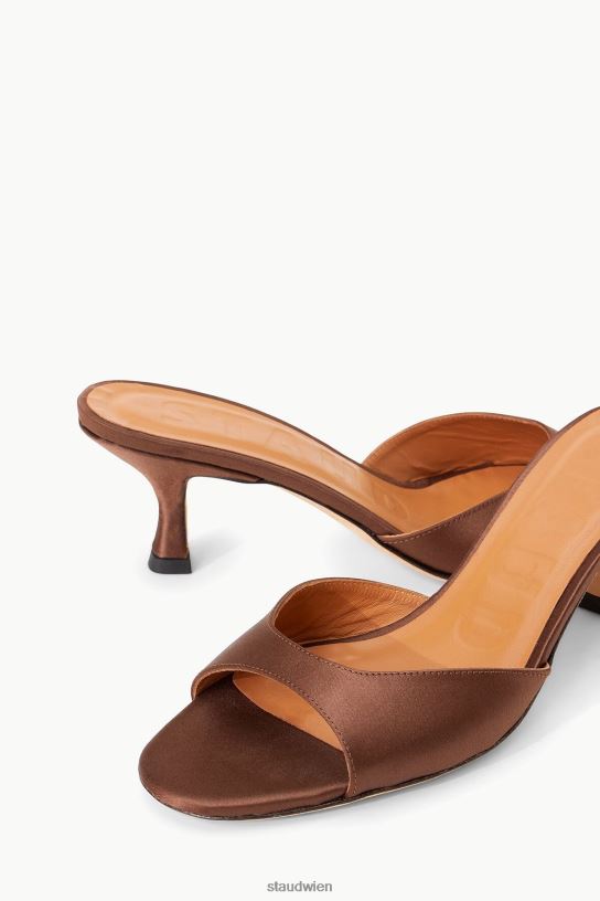 Frauen Brigitte Mule Nelkensatin 466Z944 STAUD Schuhe