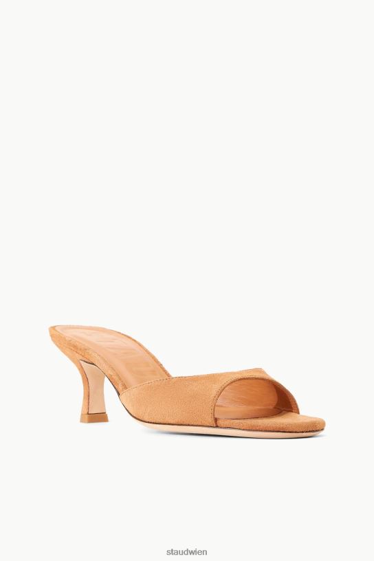Frauen Brigitte Mule braunes Wildleder 466Z945 STAUD Schuhe