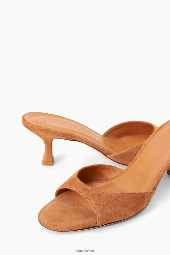 Frauen Brigitte Mule braunes Wildleder 466Z945 STAUD Schuhe