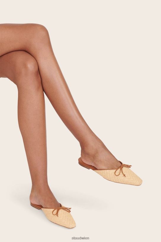 Frauen Gina Mule Bast natürlich 466Z957 STAUD Schuhe