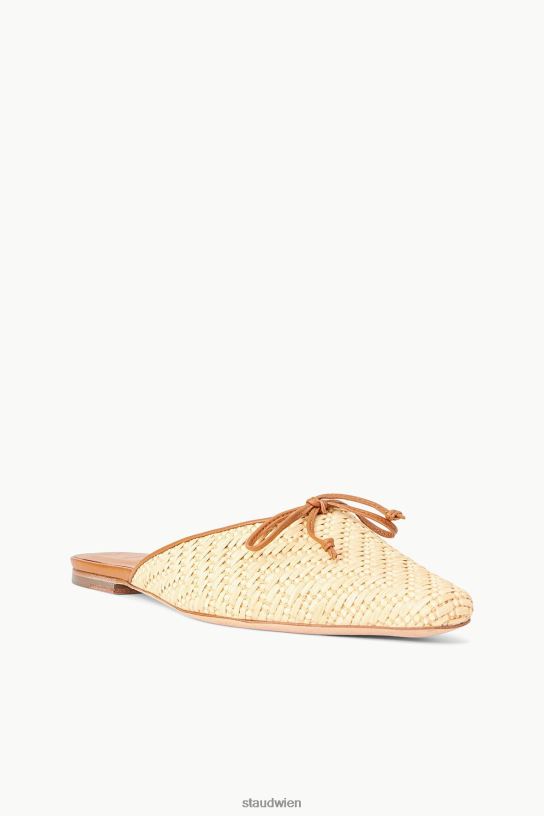 Frauen Gina Mule Bast natürlich 466Z957 STAUD Schuhe