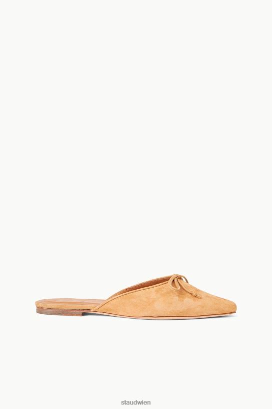 Frauen Gina Mule Cashew-Wildleder 466Z954 STAUD Schuhe