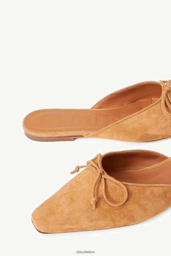 Frauen Gina Mule Cashew-Wildleder 466Z954 STAUD Schuhe