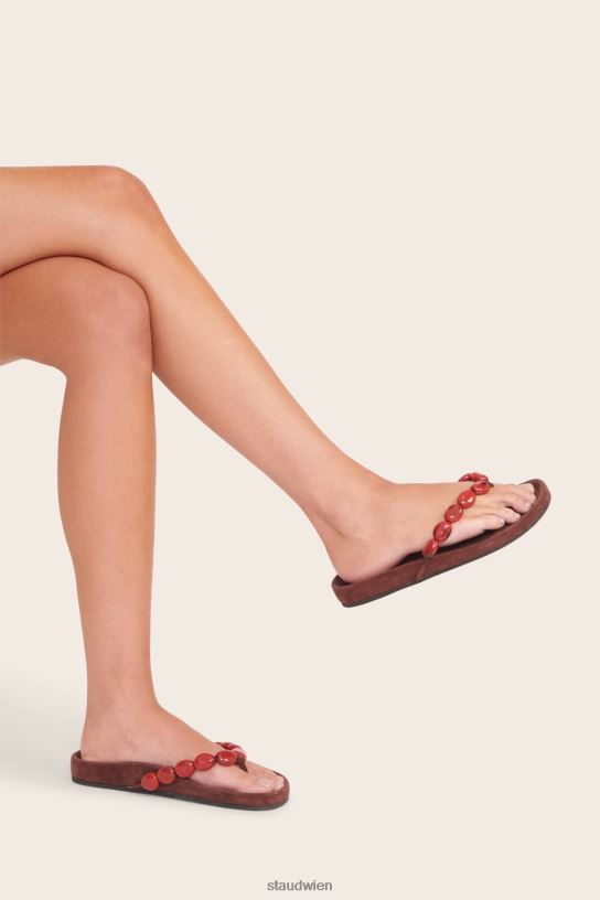 Frauen Andre Slide Nelkenkoralle 466Z656 STAUD Kleidung