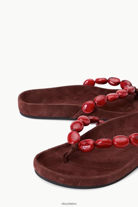 Frauen Andre Slide Nelkenkoralle 466Z656 STAUD Kleidung