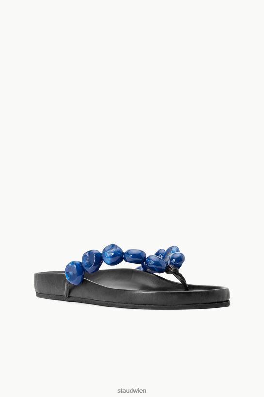 Frauen Andre Slide schwarzer Lapis 466Z655 STAUD Kleidung