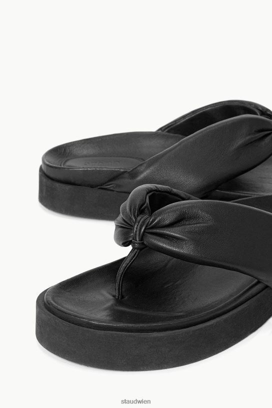 Frauen Dahlienplattform Schwarz 466Z922 STAUD Schuhe