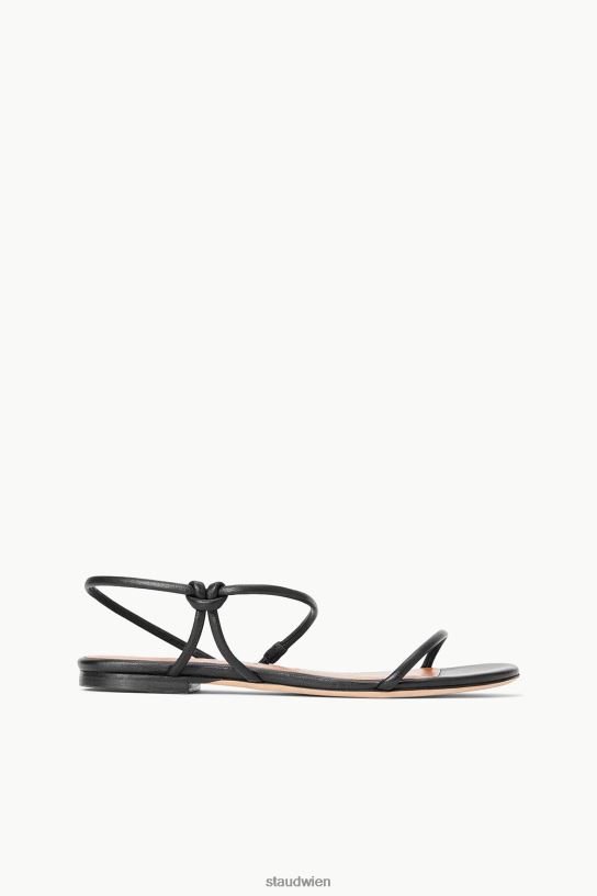 Frauen Lorbeer-Sandale Schwarz 466Z914 STAUD Schuhe