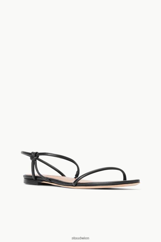 Frauen Lorbeer-Sandale Schwarz 466Z914 STAUD Schuhe