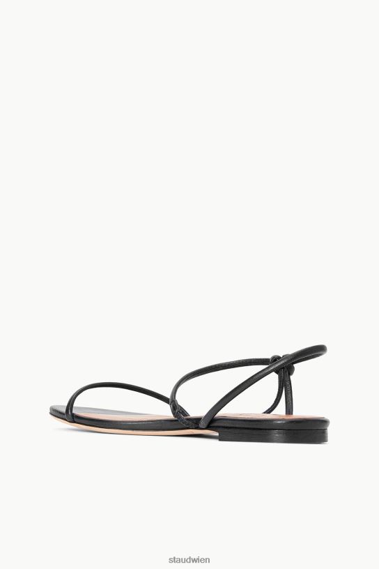 Frauen Lorbeer-Sandale Schwarz 466Z914 STAUD Schuhe