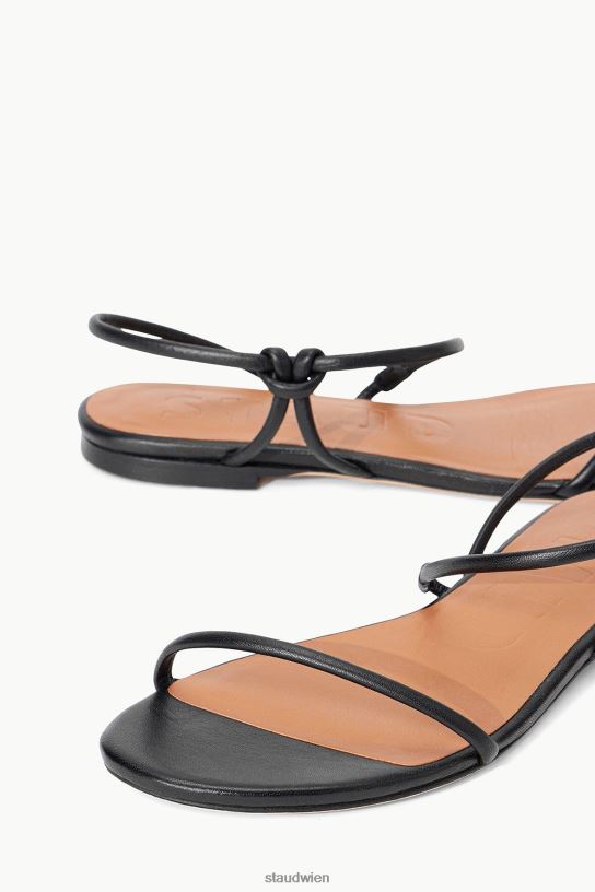 Frauen Lorbeer-Sandale Schwarz 466Z914 STAUD Schuhe