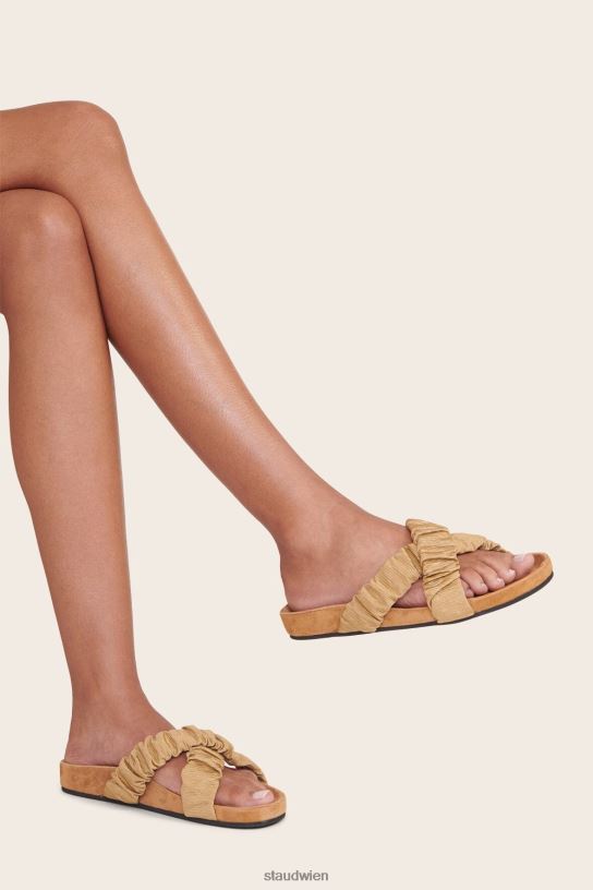 Frauen Michel Slide Fenchel-Cashew 466Z919 STAUD Schuhe