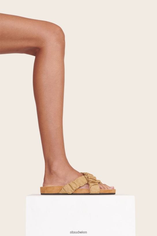 Frauen Michel Slide Fenchel-Cashew 466Z919 STAUD Schuhe