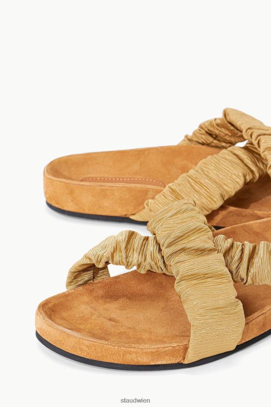 Frauen Michel Slide Fenchel-Cashew 466Z919 STAUD Schuhe