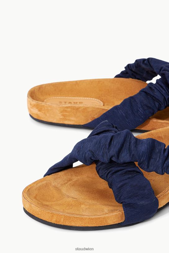 Frauen Michel Slide Marine Cashew 466Z917 STAUD Schuhe