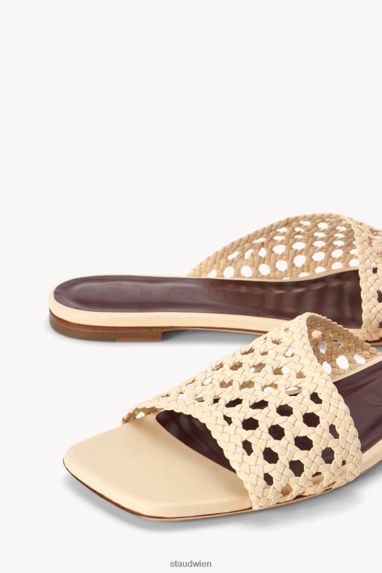 Frauen Nevil Häkelsandale Creme 466Z923 STAUD Schuhe