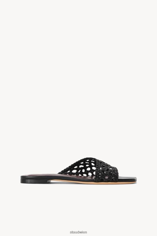 Frauen Nevil Häkelsandale Schwarz 466Z924 STAUD Schuhe