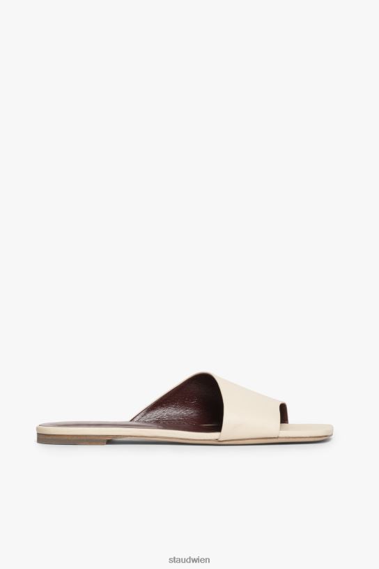 Frauen Nevil-Sandale Creme 466Z933 STAUD Schuhe