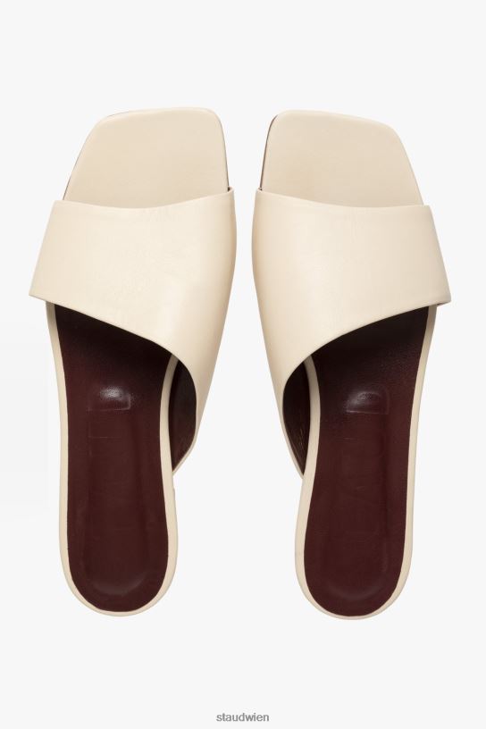 Frauen Nevil-Sandale Creme 466Z933 STAUD Schuhe