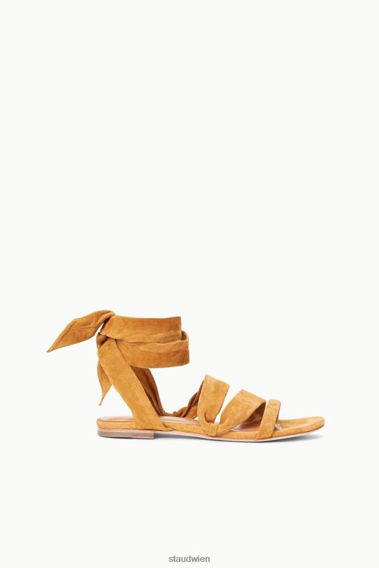 Frauen Rellie-Sandale aus Wildleder Cashew 466Z916 STAUD Schuhe