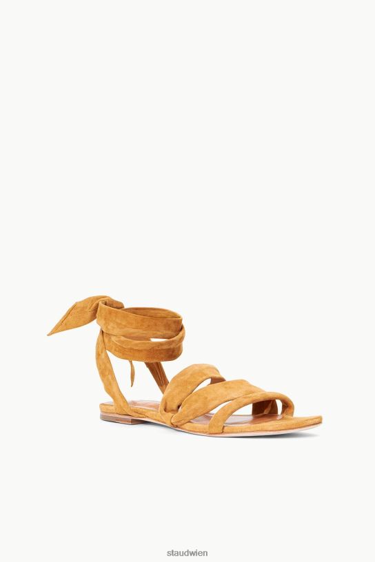 Frauen Rellie-Sandale aus Wildleder Cashew 466Z916 STAUD Schuhe