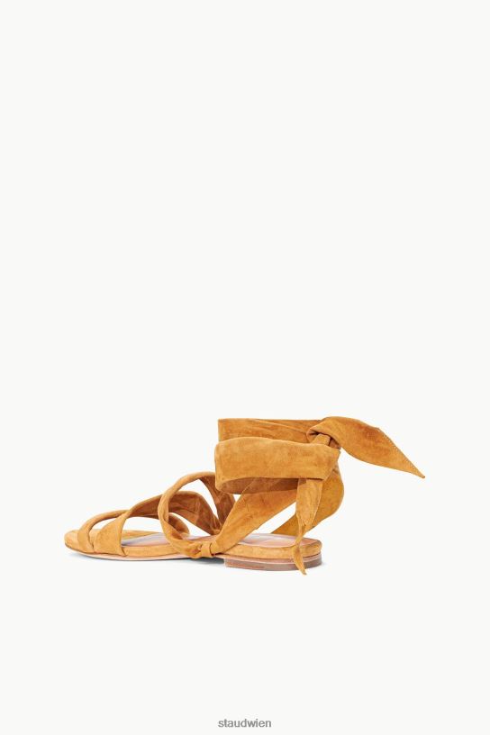 Frauen Rellie-Sandale aus Wildleder Cashew 466Z916 STAUD Schuhe
