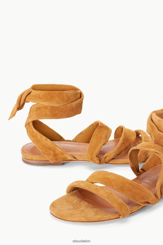 Frauen Rellie-Sandale aus Wildleder Cashew 466Z916 STAUD Schuhe