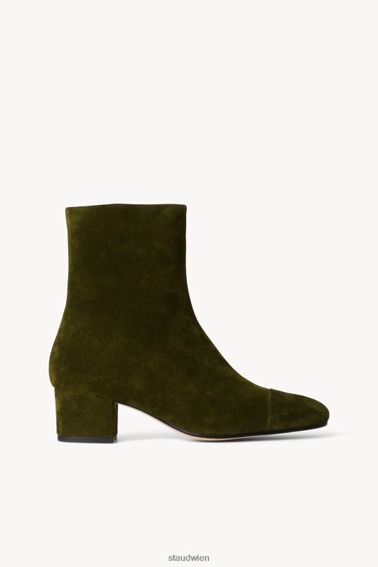 Frauen Aimee Kurzstiefel olivfarbenes Wildleder 466Z984 STAUD Schuhe