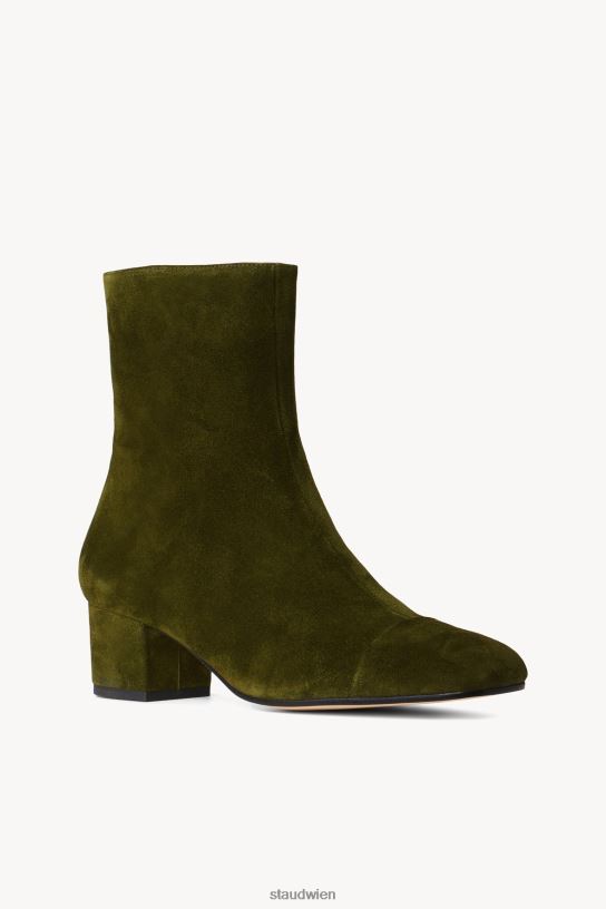 Frauen Aimee Kurzstiefel olivfarbenes Wildleder 466Z984 STAUD Schuhe