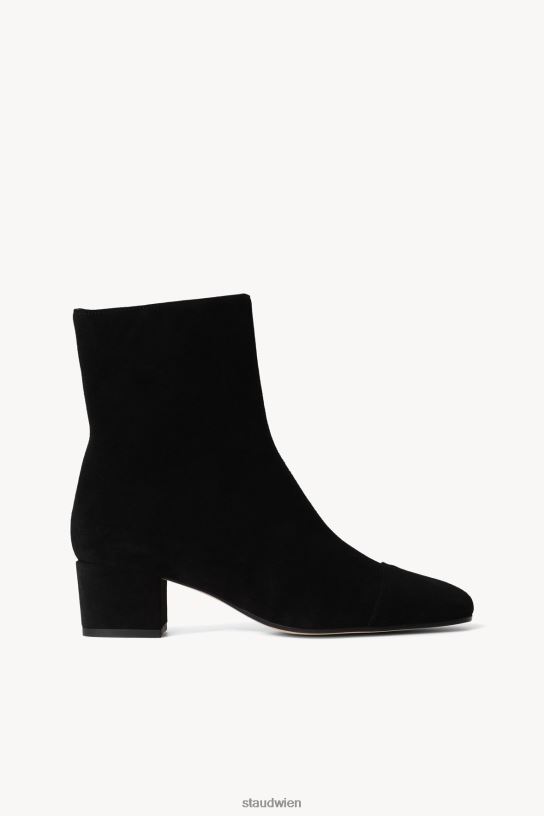 Frauen Aimee Kurzstiefel schwarzes Wildleder 466Z983 STAUD Schuhe