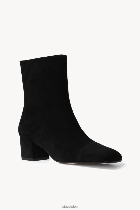 Frauen Aimee Kurzstiefel schwarzes Wildleder 466Z983 STAUD Schuhe