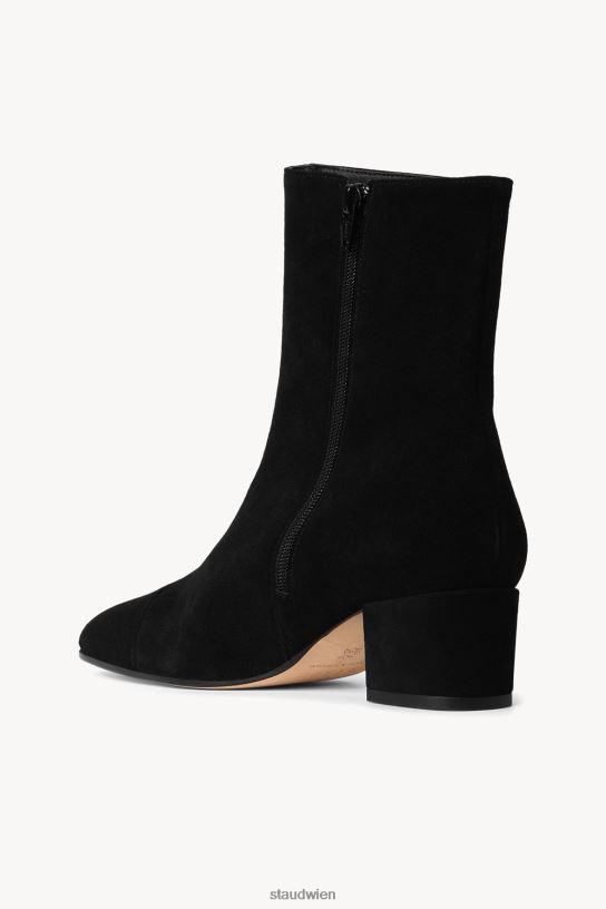 Frauen Aimee Kurzstiefel schwarzes Wildleder 466Z983 STAUD Schuhe