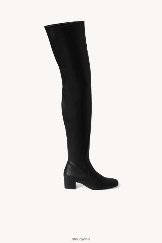 Frauen Aimee-Stiefel aus veganem Leder Schwarz 466Z1002 STAUD Schuhe