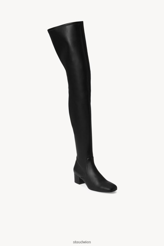 Frauen Aimee-Stiefel aus veganem Leder Schwarz 466Z1002 STAUD Schuhe
