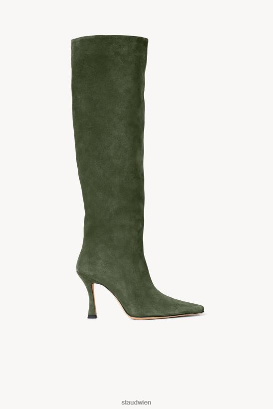 Frauen Cami-Boot-Wildleder Avocado 466Z990 STAUD Schuhe