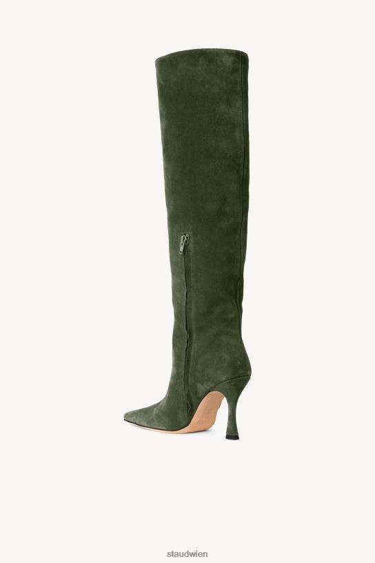 Frauen Cami-Boot-Wildleder Avocado 466Z990 STAUD Schuhe