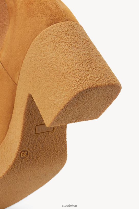 Frauen Cybil-Stiefel Cashew-Wildleder 466Z992 STAUD Schuhe