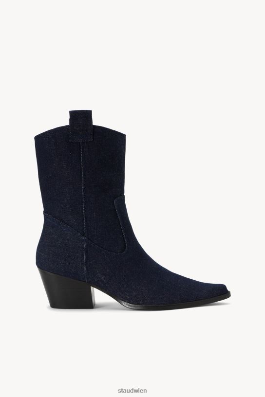 Frauen June Boot Denim mittlere Wäsche 466Z973 STAUD Schuhe