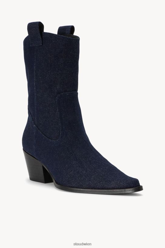 Frauen June Boot Denim mittlere Wäsche 466Z973 STAUD Schuhe