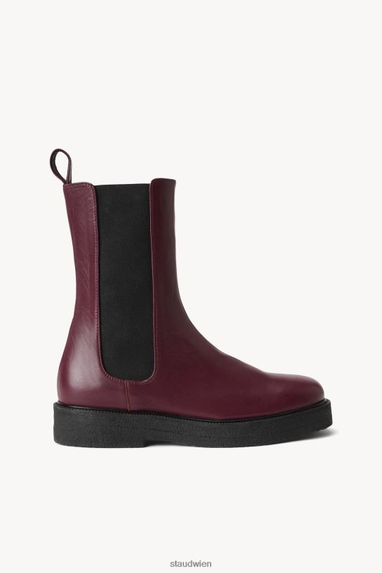 Frauen Palamino-Stiefel Pflaume 466Z1005 STAUD Schuhe