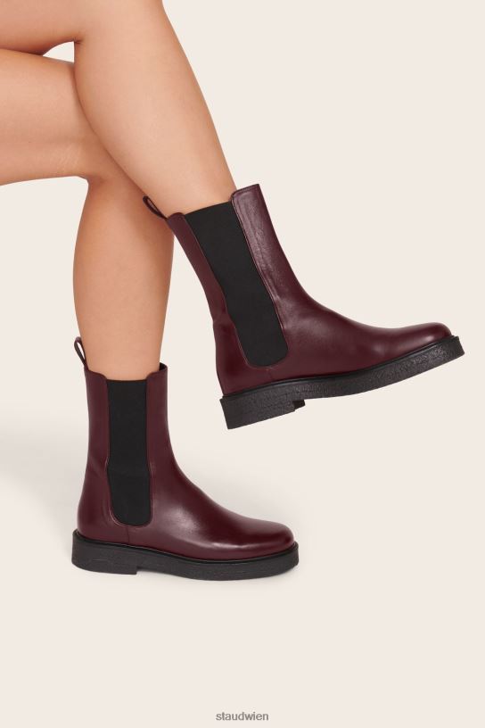 Frauen Palamino-Stiefel Pflaume 466Z1005 STAUD Schuhe
