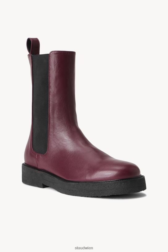 Frauen Palamino-Stiefel Pflaume 466Z1005 STAUD Schuhe