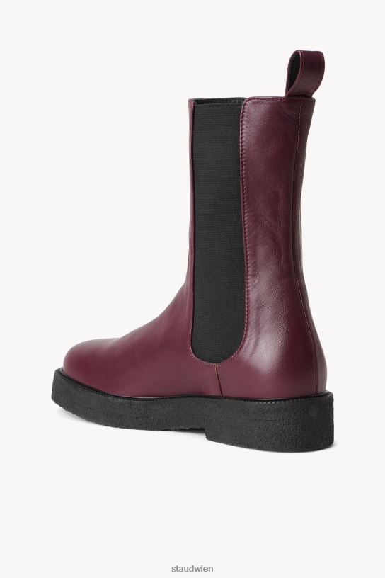 Frauen Palamino-Stiefel Pflaume 466Z1005 STAUD Schuhe