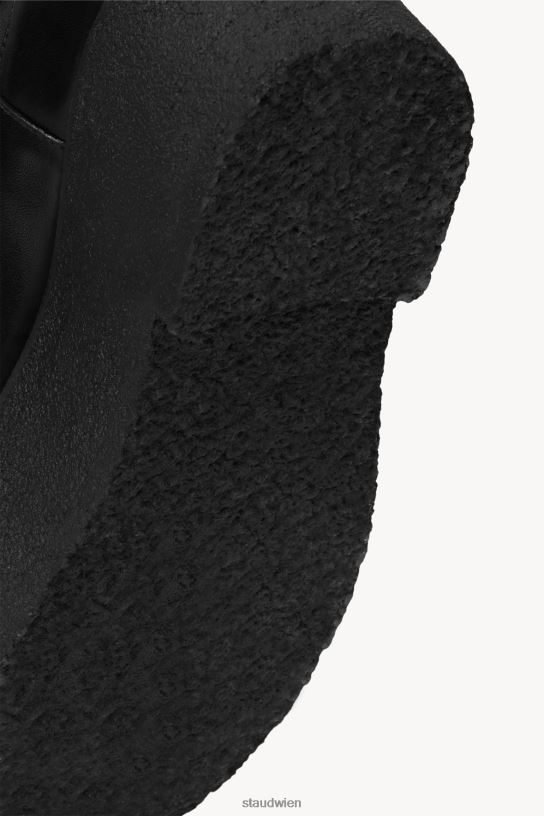 Frauen Palamino hoher Plateaustiefel Schwarz 466Z993 STAUD Schuhe